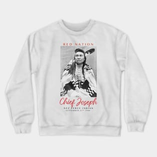 Red Nation Collection Chief Joseph Crewneck Sweatshirt